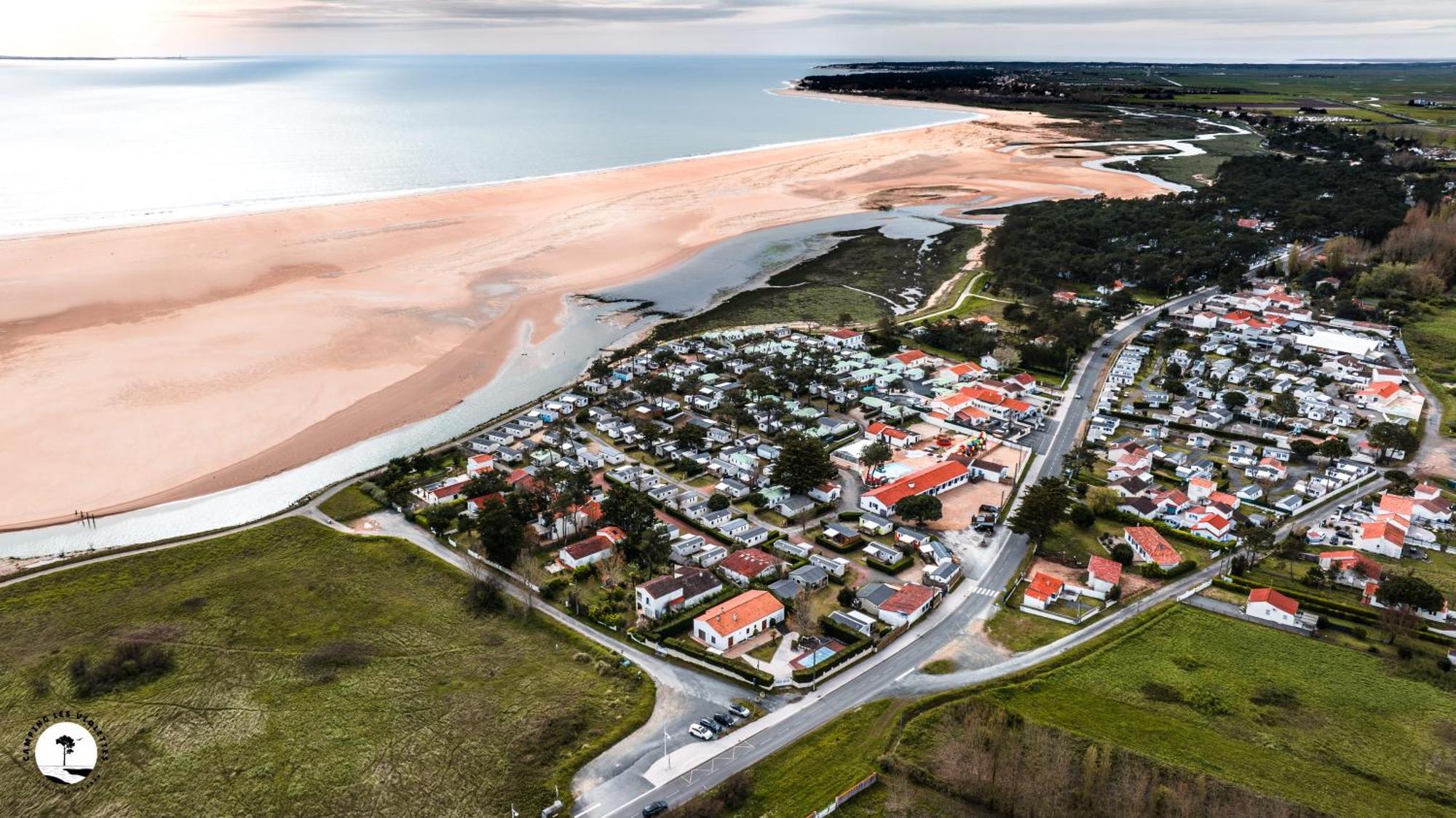 Camping Les Violettes La Faute-sur-Mer Dış mekan fotoğraf