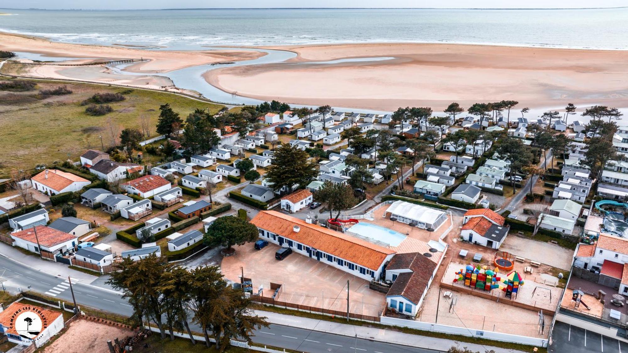 Camping Les Violettes La Faute-sur-Mer Dış mekan fotoğraf
