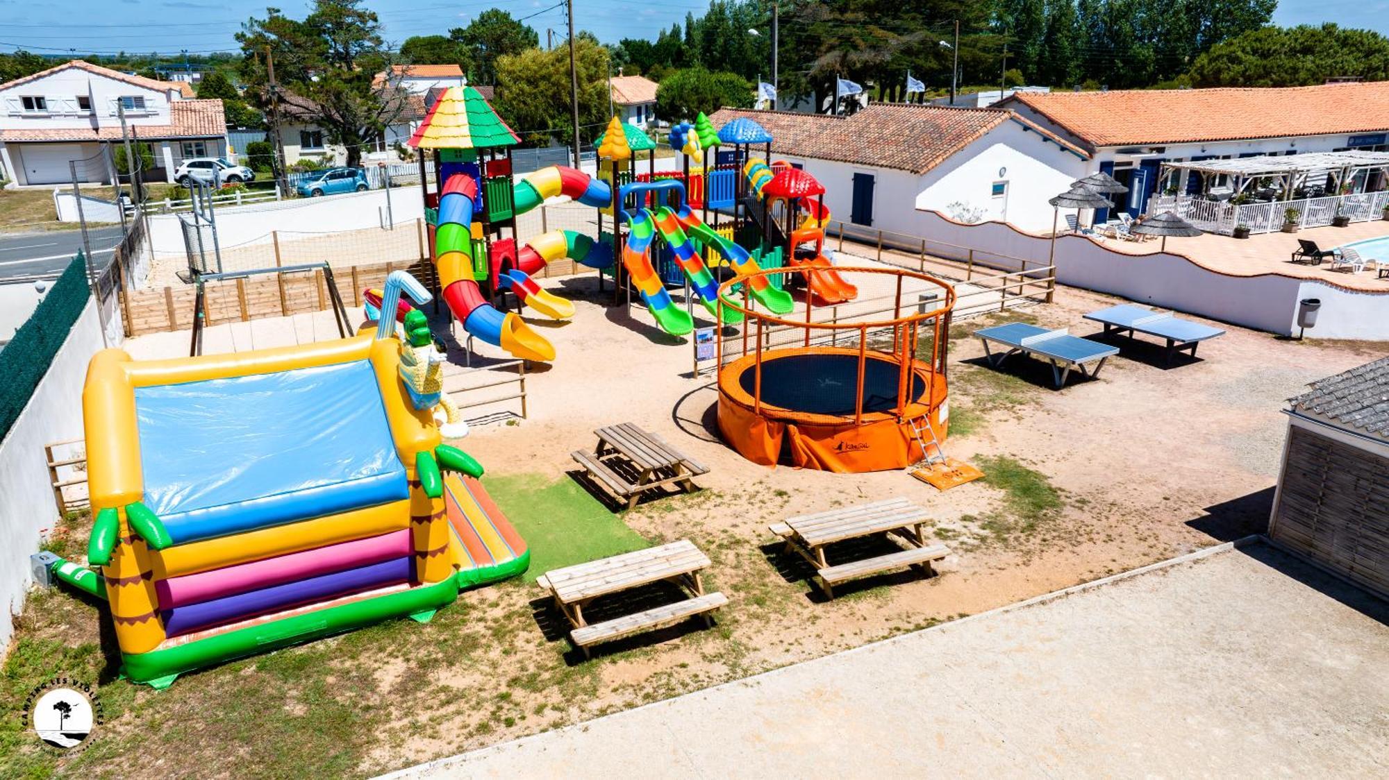 Camping Les Violettes La Faute-sur-Mer Dış mekan fotoğraf